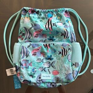 Vera Bradley ReActive Deluxe Drawstring Backsack
